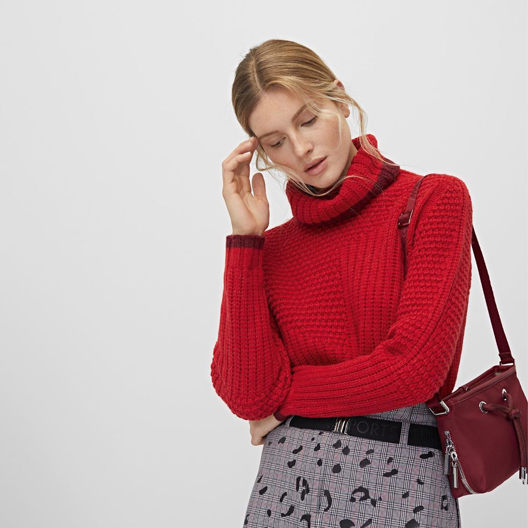 Marc Cain - Did you know that the entire production process of this comfy sweater takes place in Germany? Making it one of our 100% Made in Germany pieces! #MarcCain #MadeInGermany