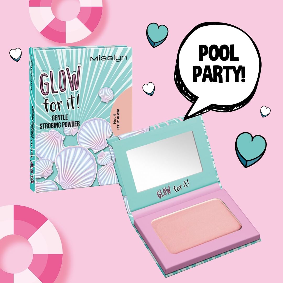 MISSLYN - Our 'Glow for it! Gentle Strobing Powder' No. 4 would be perfect for a glowy pool party look but you can also rock it at home! 👙⠀⠀⠀⠀⠀⠀⠀⠀⠀
⠀⠀⠀⠀⠀⠀⠀⠀⠀
#misslyn #misslyncosmetics #popupyourmakeu...