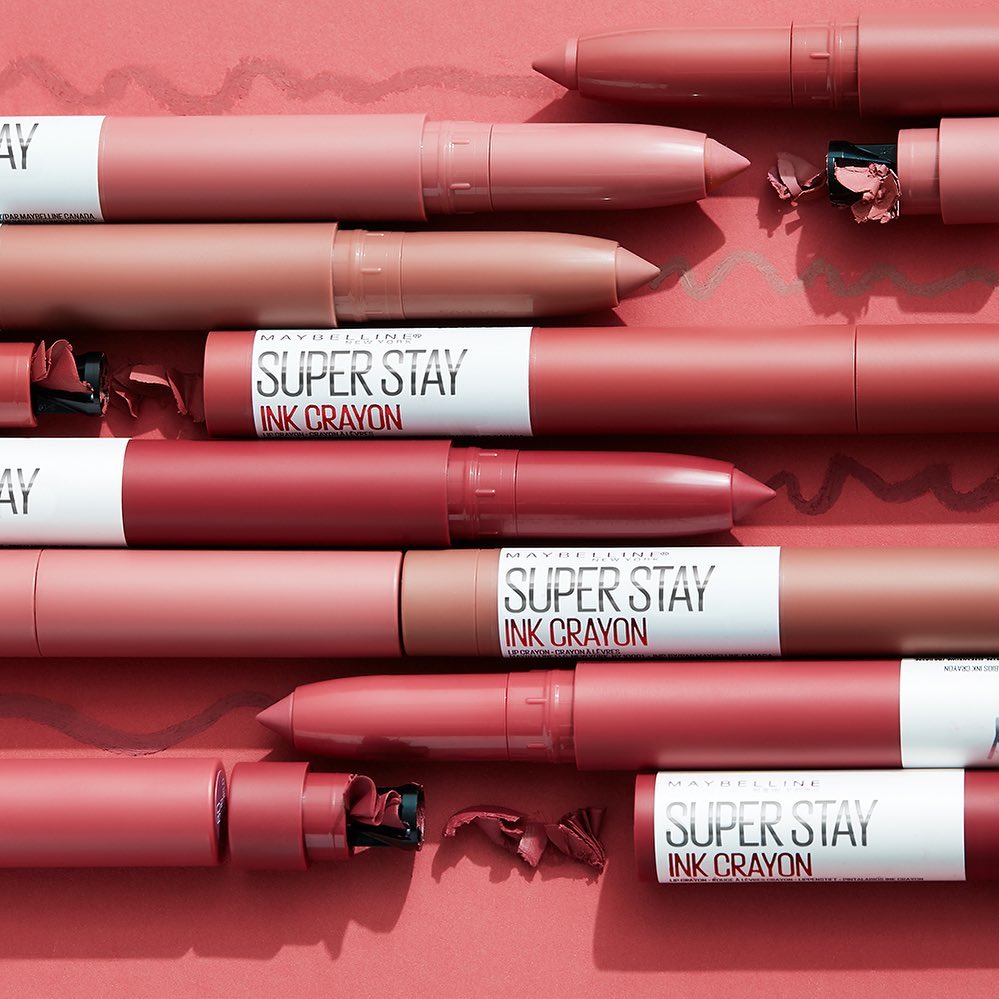 Maybelline New York - Parts of our #superstayinkcrayon that just make sense...a built in sharpener.😍 We love how easy this lip crayon is to use to shape & fill your lips, AND it lasts 8 hours. Tap to...