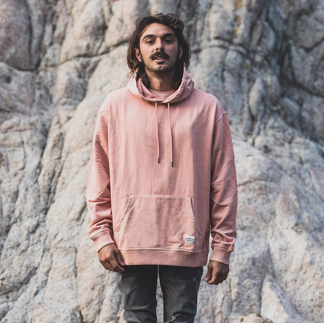 Quiksilver - Look natural. @andynieblas in a hoodie from our new Shades Of Earth collection, which features organic cotton and mineral-based dyes. Hit the link in our bio to shop.