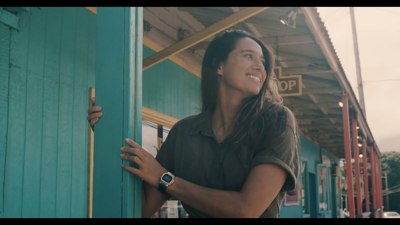 CASIO G-SHOCK GM-S5600PG-1 featuring Malia Manuel