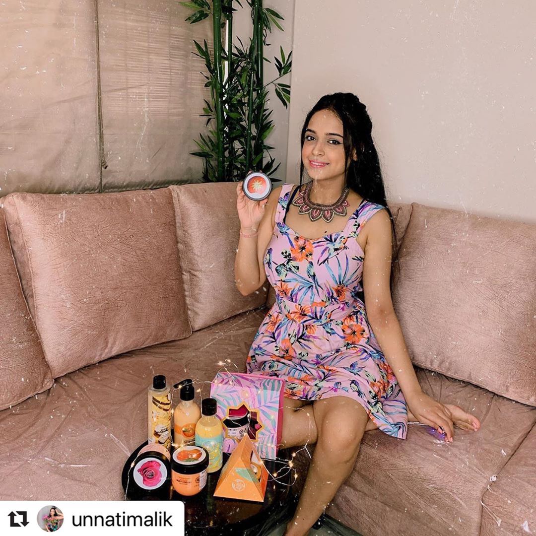 The Body Shop India - Want to stock up on your The Body Shop essentials but afraid of stepping out? Just call us home like @unnatimalik did. Give us a ring at +917042004412 and we'll deliver it your d...
