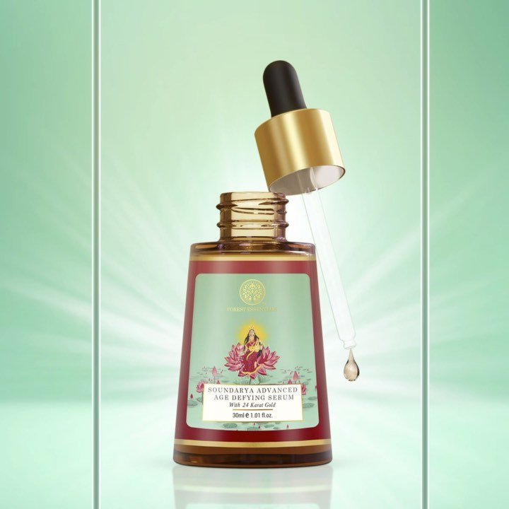 forestessentials - Over the years, our Advanced Soundarya Age Defying #FacialSerum With 24K Gold has gained a huge fan base, primarily because of the quick, visible results it delivers. Formulated usi...