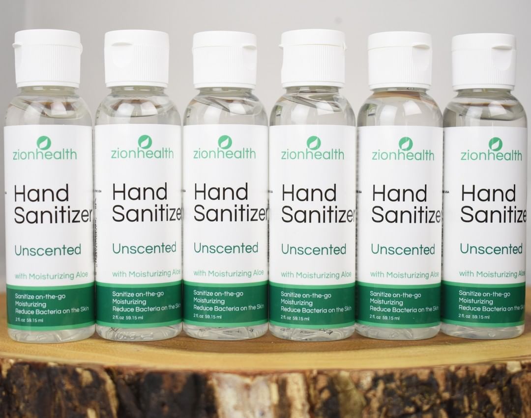 zion health - Our 𝐇𝐀𝐍𝐃 𝐒𝐀𝐍𝐈𝐓𝐈𝐙𝐄𝐑 has finally dropped! With 70% Ethanol, this 2 oz. unscented hand sanitizer with aloe is perfect for convenient on-the-go use to kill 99.99% of germs in 15 seconds. Wit...