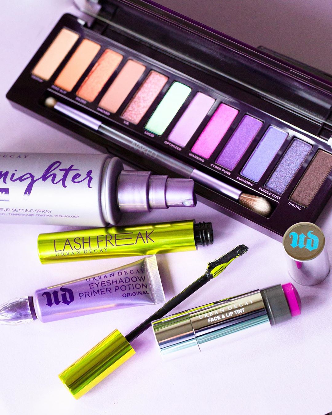 Urban Decay Cosmetics - *ADDS TO BAG* Have you gotten in on all of our NEW NEW? From All Nighter Ultra Glow to NAKED Ultraviolet Eyeshadow Palette and Lash Freak Mascara—we're saying "YES" to it all....