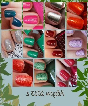 My manicures Aug - review