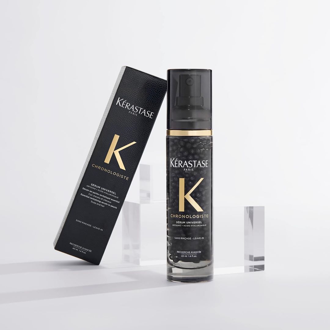 Kerastase - The Sérum Universel is the ultimate in luxury advanced hair care. Enriched with hyaluronic acid, a star active in skin care and prized for its moisturizing properties, your hair regains f...