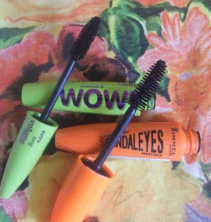 Битва титанов:  Volumeflash Scandaleyes Mascara (Rimmel London) vs. Wow! Mascara (Eva Mosaic)