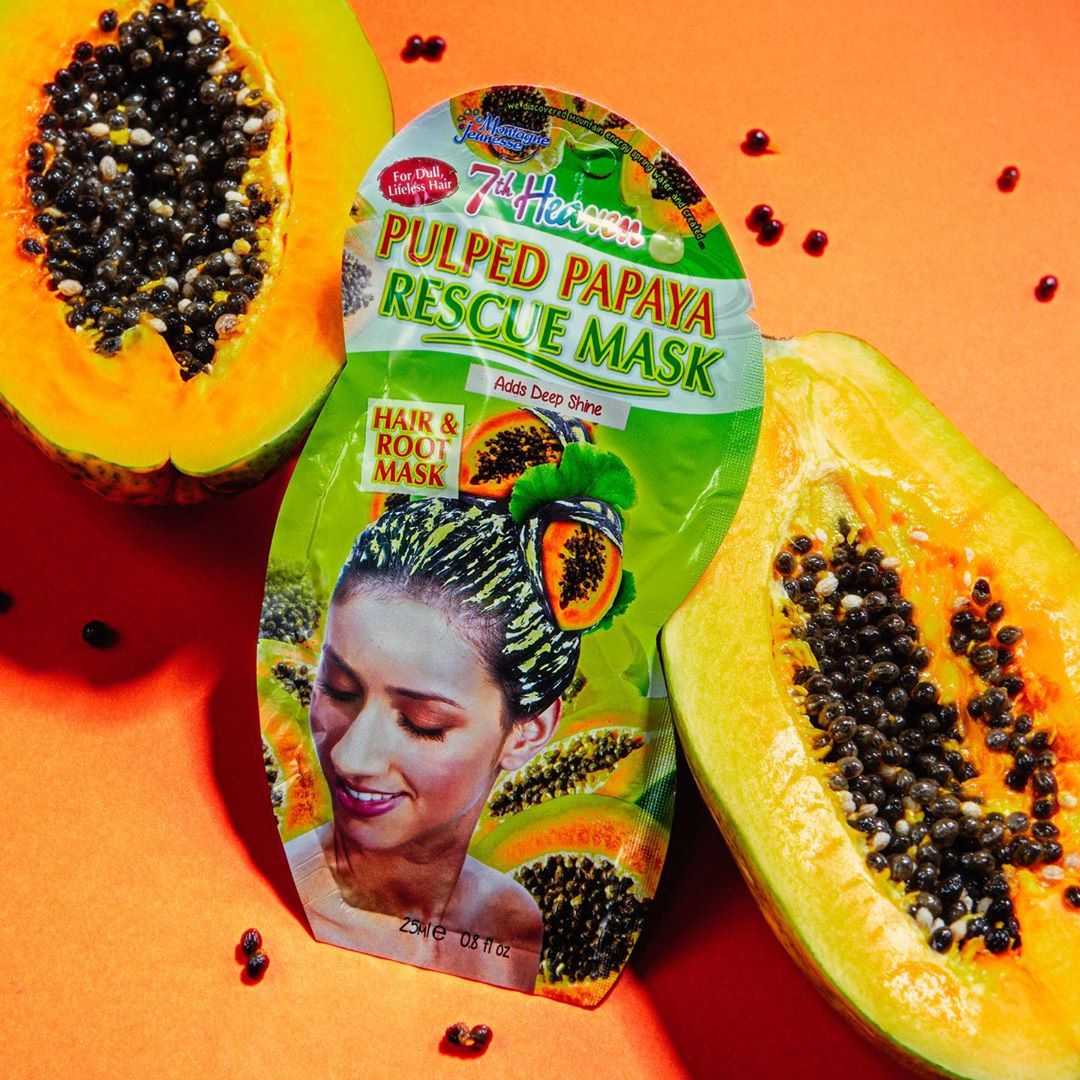 7th Heaven Beauty - Summer's here! 🤩 Lets get fruity with hair care! 💦✨Our Papaya mask it great for hair that's that's seen better days, not only does it smooth and condition dry ends, it also promote...