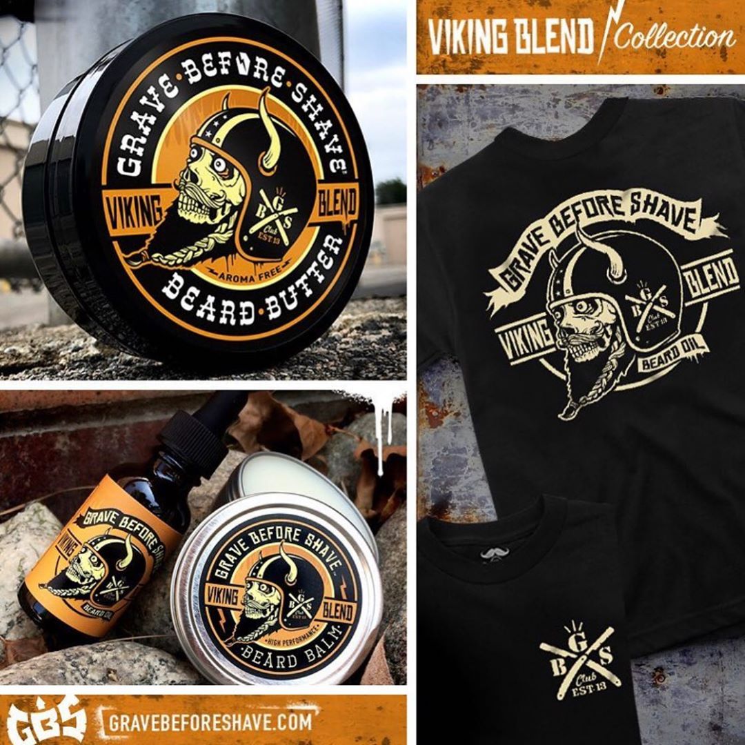 wayne bailey - Grave Before Shave Viking Blend Beard oil, Beard Balm and Beard Butter
•
•
No added aroma Only the scent of the all natural ingredients
•
www.gravebeforeshave.com 
•
#beard #beards #bea...