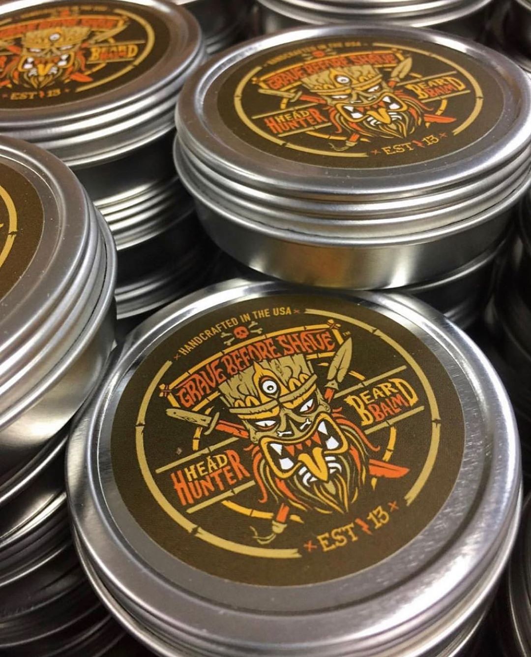 wayne bailey - Head Hunter Beard Balm, also available in a oil or butter!Tropical summer aroma with a musky finish that takes you and your beard on an island vacation!
•
•
WWW.GRAVEBEFORESHAVE.COM
•
•...