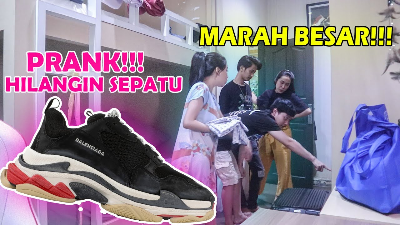 PRANK PACAR HILANGIN SEPATU SEHARGA PULUHAN JUTA!