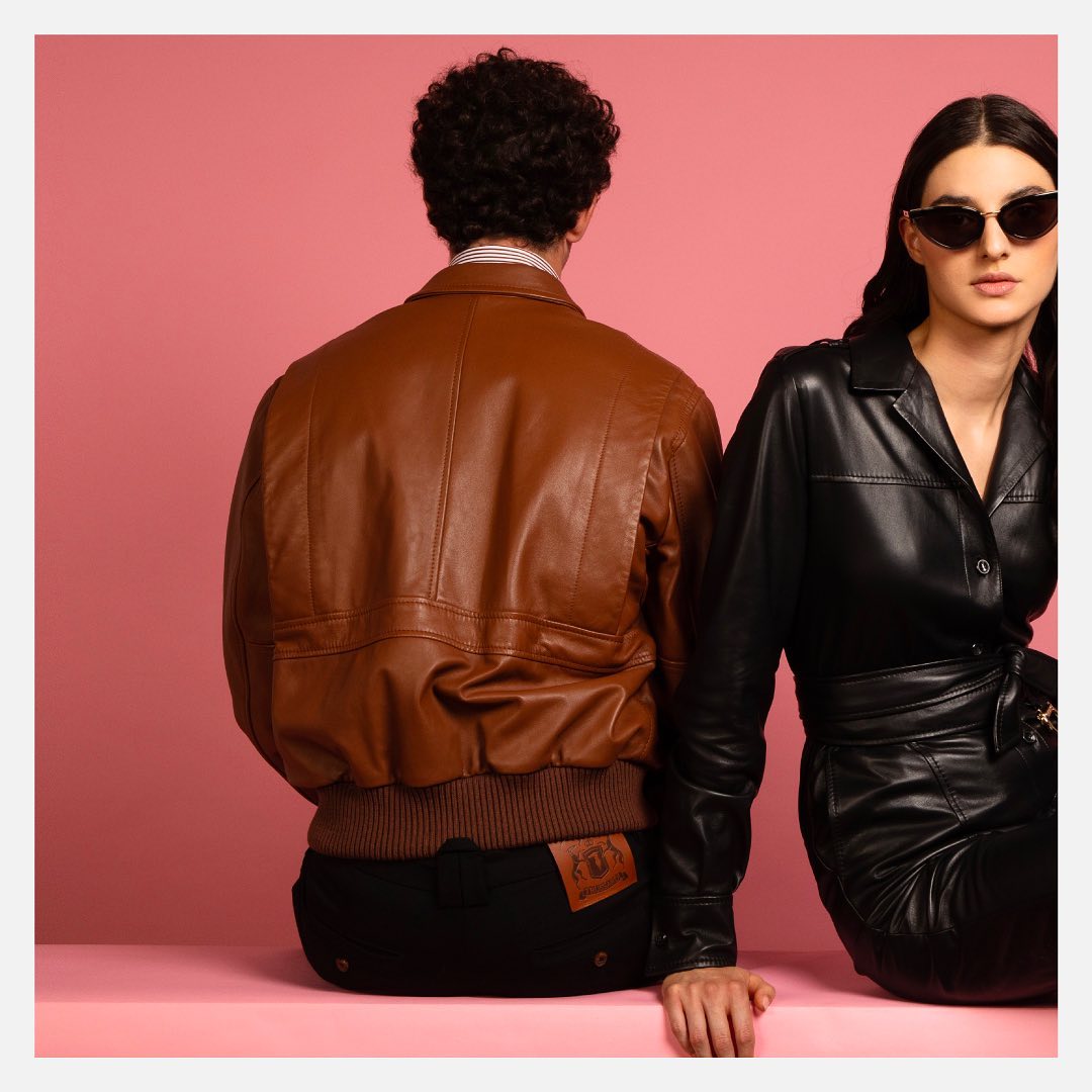 Trussardi - Mix and match inspired in the 80s.
#TrussardiPeople #style #fall #leather #TrussardiAraldico #tb #heritage #inspo #80s #leatherjacket 
Inspired by #TrussardiSS1983