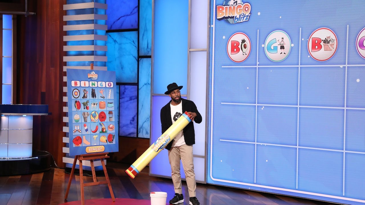 Ellen Plays 'Bingo Blitz' with Her Virtual Audience!