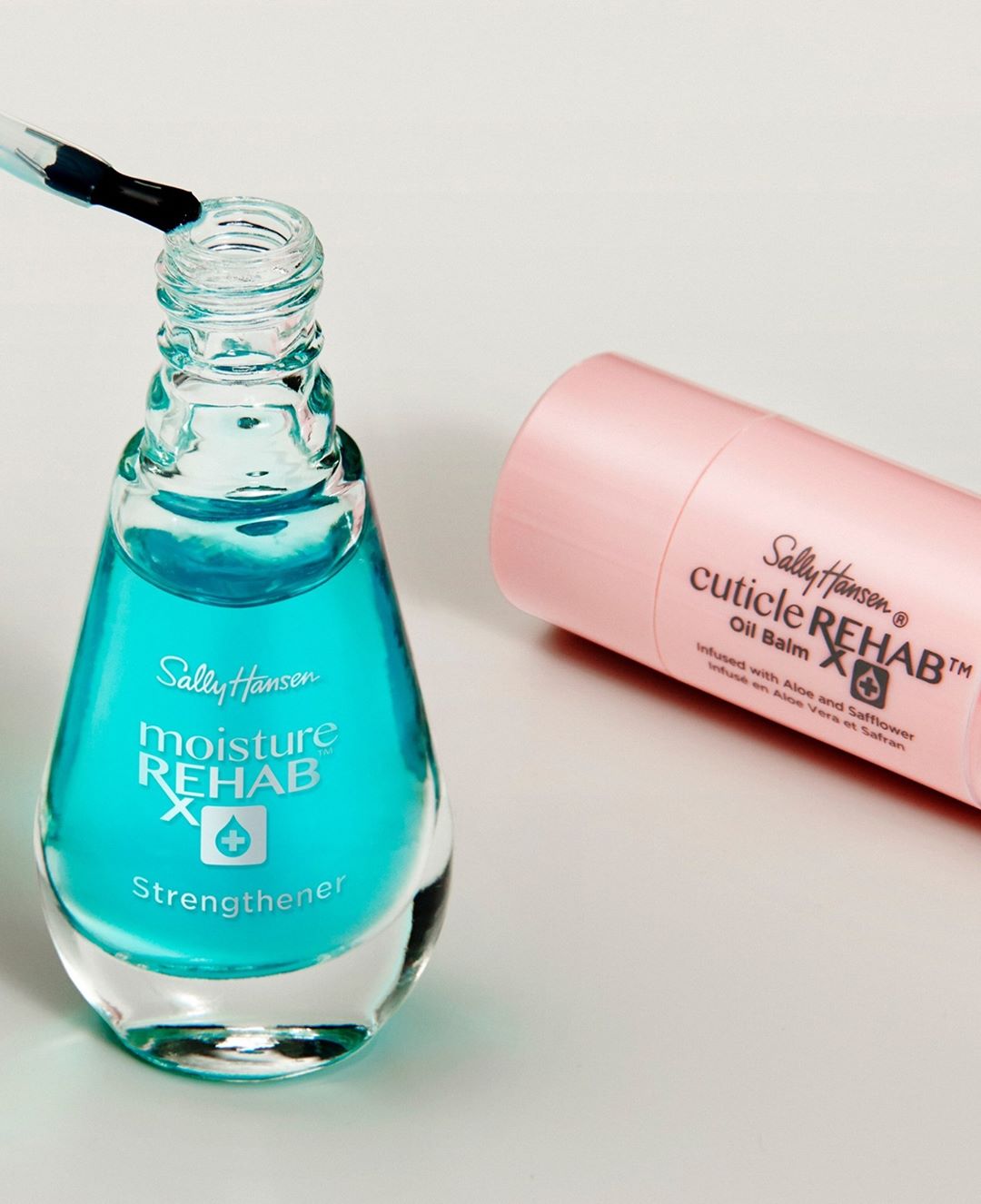 Sally Hansen - Give dehydrated nails a dose of hydration! Our Moisture Rehab is serious care for seriously dry nails and cuticles. Follow it up with our Nail Rehab Cuticle Oil Balm Stick for true mani...