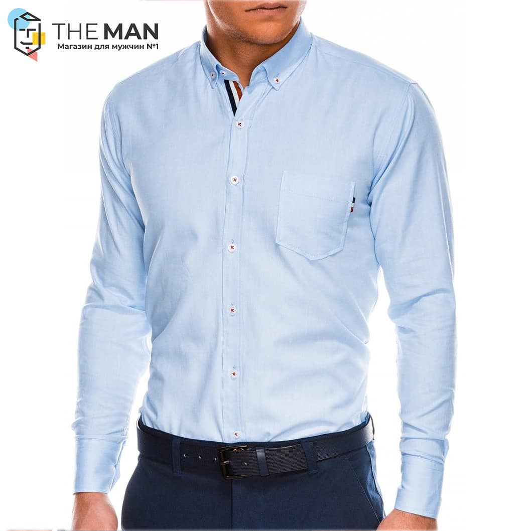 THE MAN - ❗️👉 Принимаем заказы! В наличии! 👉 👖👞👕 ❗️ 
Хлопковая голубая рубашка. Слева расположен небольшой карман. Рукава на манжетах.
Размер: s-m-l-xl-xxl
Цена: 499 грн
Состав: хлопок
Интернет-магази...