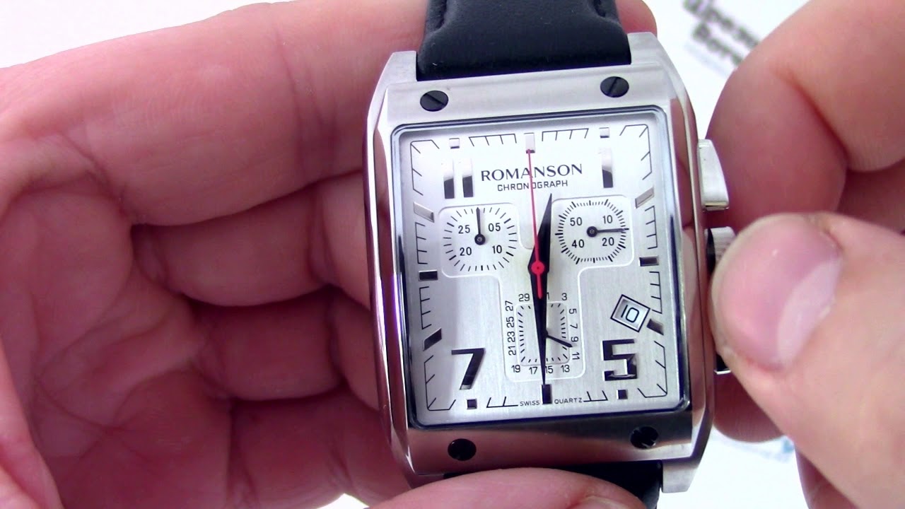 Часы Romanson TL3217 HM - видео обзор от PresidentWatches.Ru