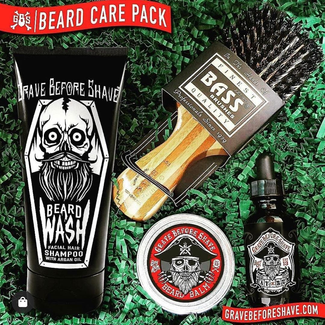 wayne bailey - GRAVE BEFORE SHAVE BEARD CARE PACKS 
Only at www.gravebeforeshave.com 
#beard #beards #beardoil #beardbalm #bearded #beardlove #beardlife #beardstrong #beardedvillains #beardgang #beard...