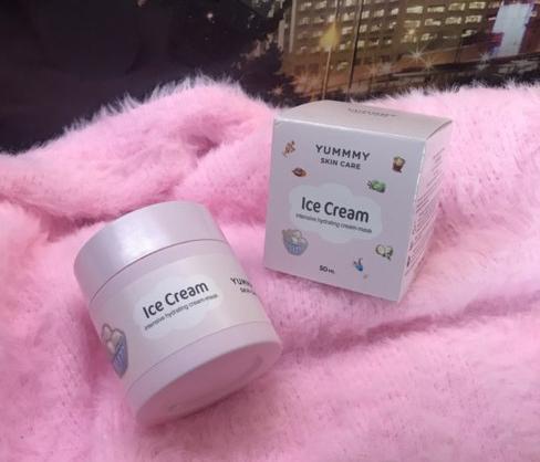 Крем-маска для лица LOREN cosmetic ПЛОМБИР неотложная помощь Yummmy skin care Ice cream фото