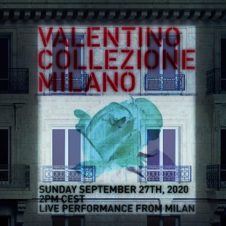 Valentino - For the first time under @pppiccioli’s creative direction at Valentino, the Maison will be hosting a collection in Milan. Watch the live performance of #ValentinoCollezioneMilano tomorrow...