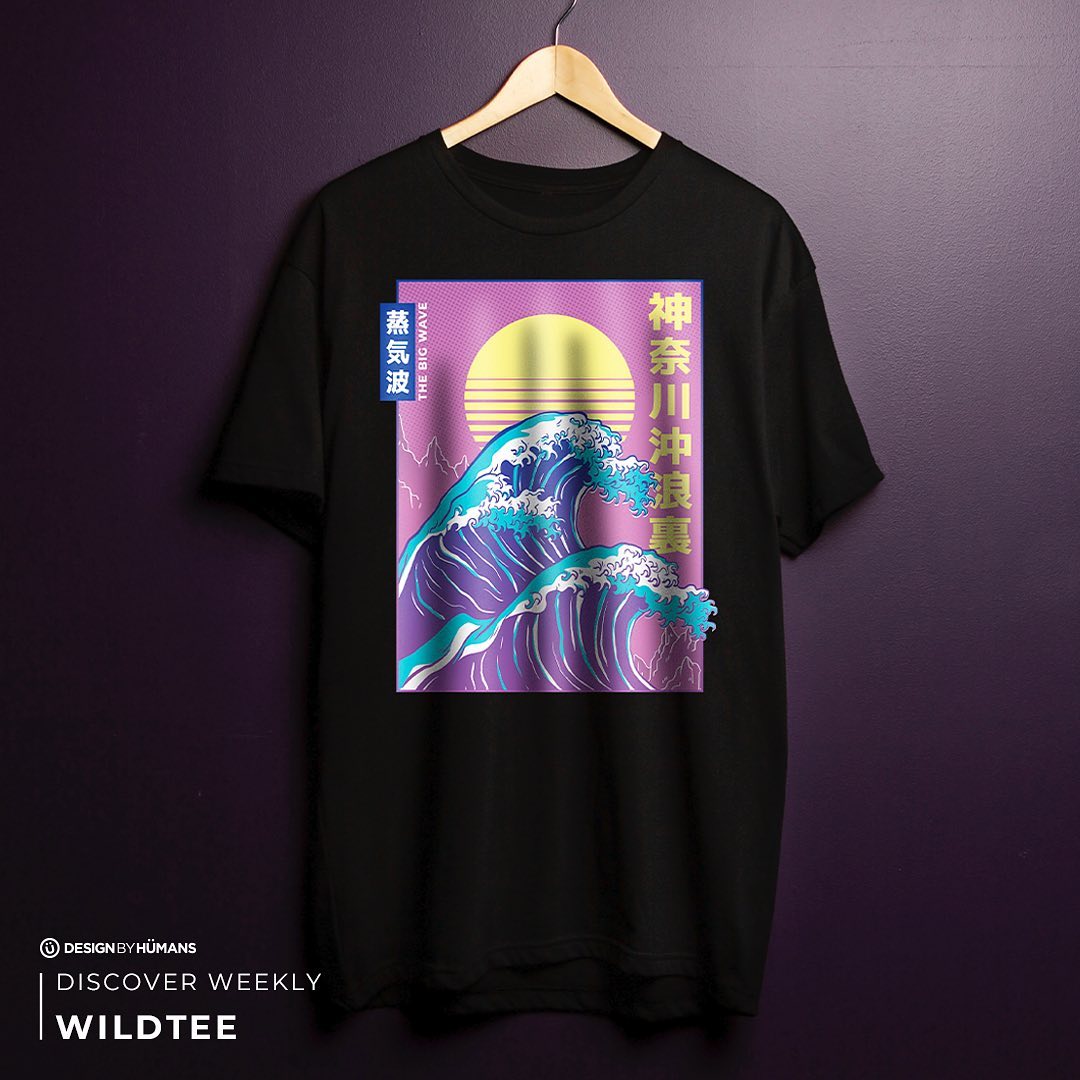 DesignByHümans - Summer heat getting to you? "The Big Wave" is here and it's making a splash. Find this design and more in our weekly discover round up. 

Design by DBH artist WildTee.

#dbh #designby...