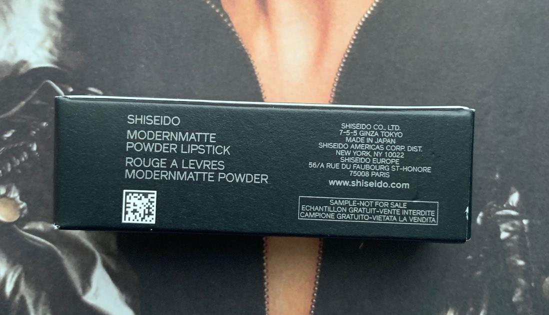 Shiseido Матовая помада для губ Modernmatte, оттенок 516 Exotic Red - отзыв4 Shiseido Матовая помада для губ Modernmatte, оттенок 516 Exotic Red