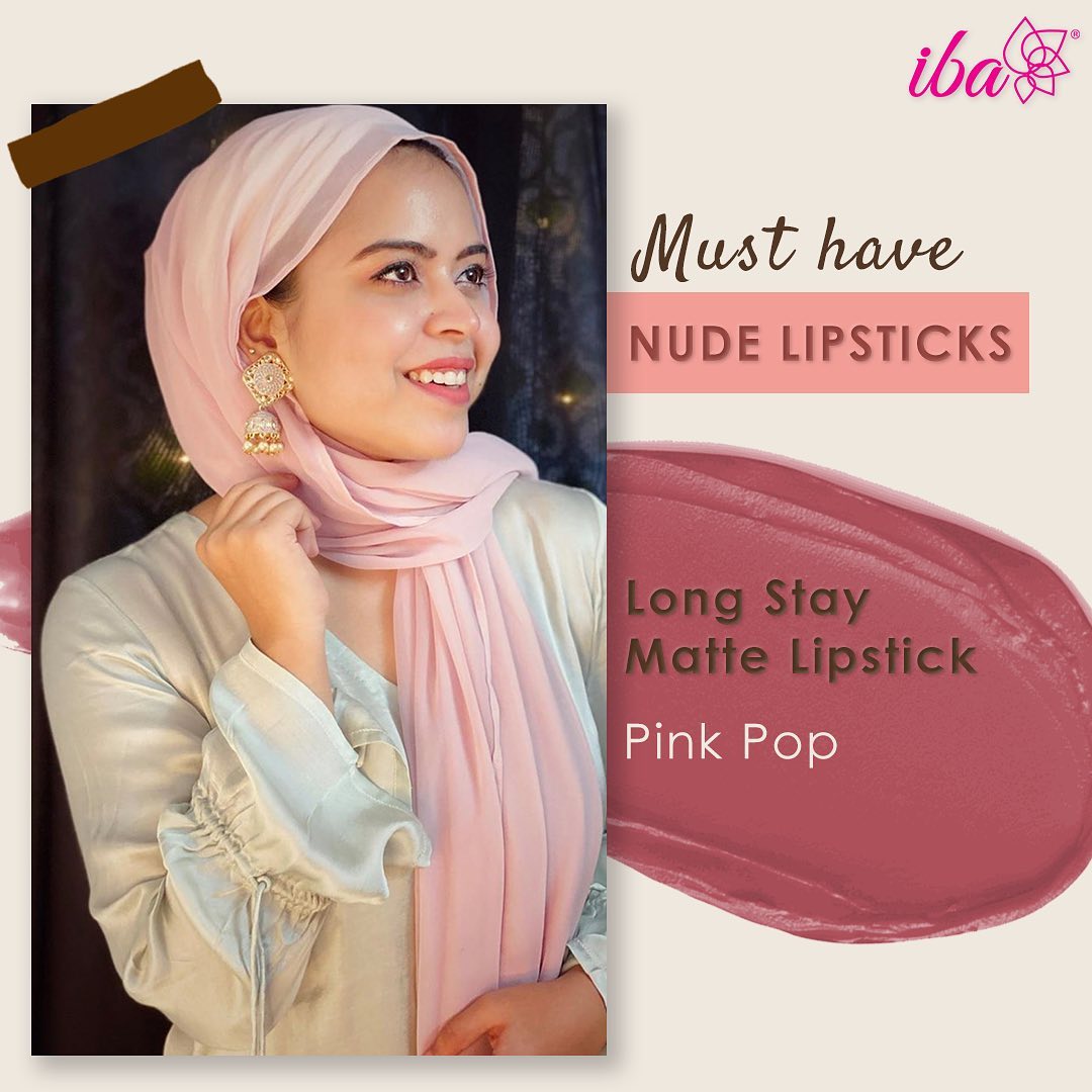 Iba - Best selling nude shades from our Long Stay Matte Lipstick range 💗

Iba Pure Lips Long Stay Matte Lipstick - Rs. 350 

🛒Shop online via the 🔗 link in bio 
Add any 3 shades to the cart and get FL...