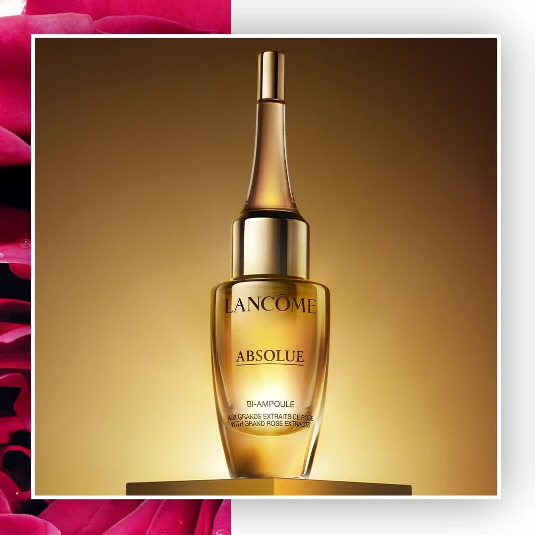 Lancôme Official - Super potent, extremely efficient. Absolue Ultimate Repair Bi-ampoule is packed with highly concentrated components to alleviate skin damages through skin barrier reparation, nutrit...