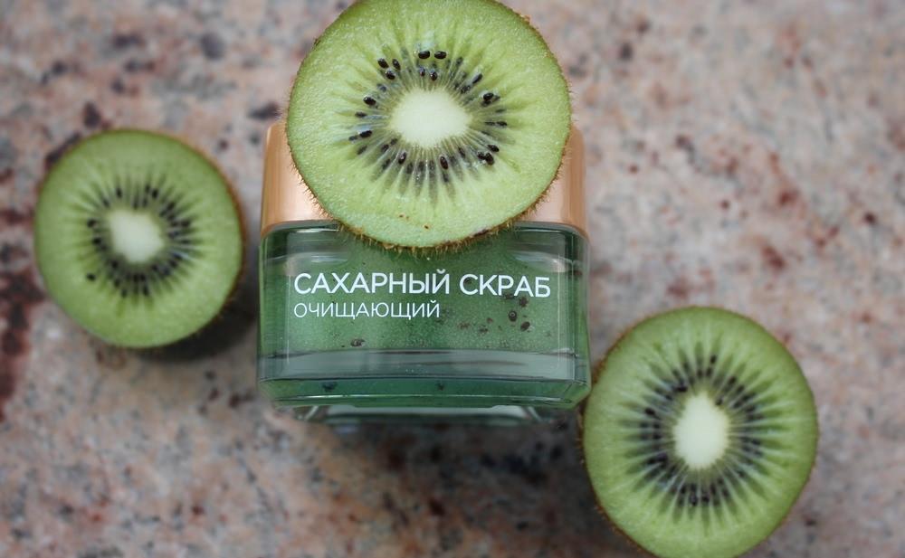 L´Oreal Сахарный скраб очищающий с киви3 L´Oreal Сахарный скраб очищающий с киви