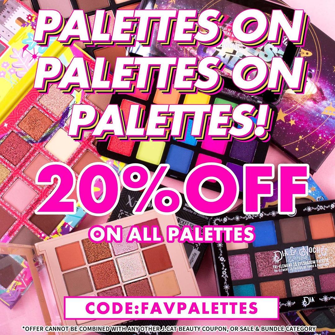 J. Cat Beauty - There’s no such thing as too many palettes💁‍♀️🛍 All of our J.Cat Beauty PALETTES are 20%!! Go get ‘em before they’re gone!✨
.
.
.
#jcatbeauty #jcat #sale #shopnow #summer #summersale #...