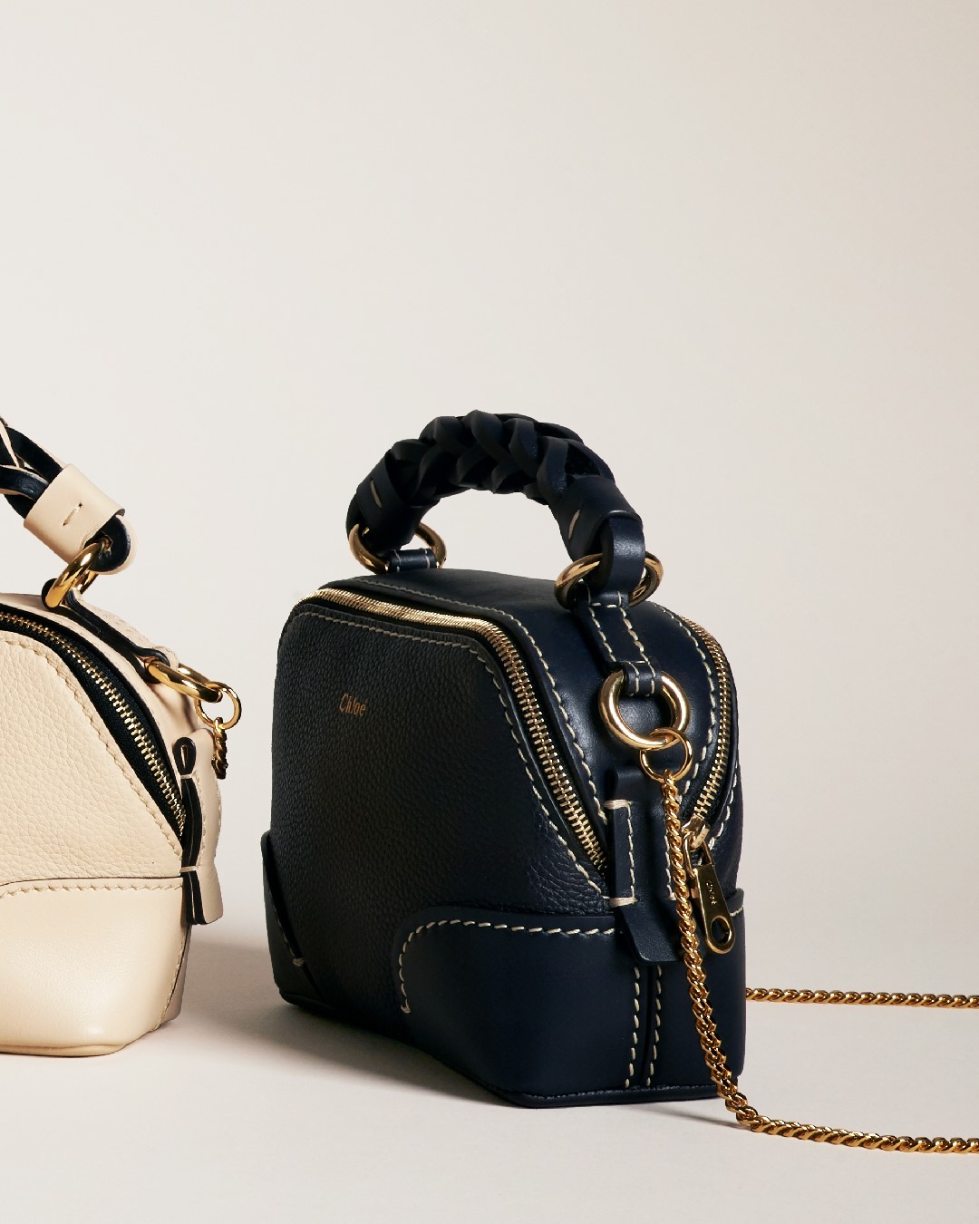 Chloé - Featuring a hand-braided leather handle and a long gold chain, the Mini Daria was created to be your perfect day-to-evening bag

Available now in exclusive pre-launch on chloe.com and in bout...