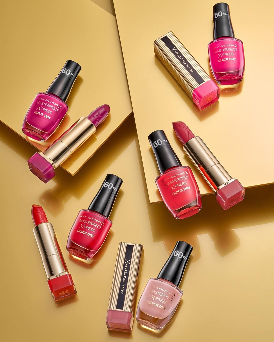 Max Factor - Match your lippy to your mani 💄
Complete your look with these killer combos :

(top left to bottom right) 
Masterpiece Xpress Berry Cute + Colour Elixir Rich Raspberry
Masterpiece Xpress...