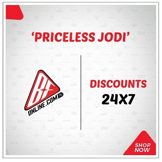 Brand Factory Online - Name a better Jodi, we’ll wait 😎🤩 .
.
.
.
#onlineshopping #brandfactoryonline #discounts24x7 #madovermarketing #socialsamosa #brands #pricelessjodi #marketingtrends