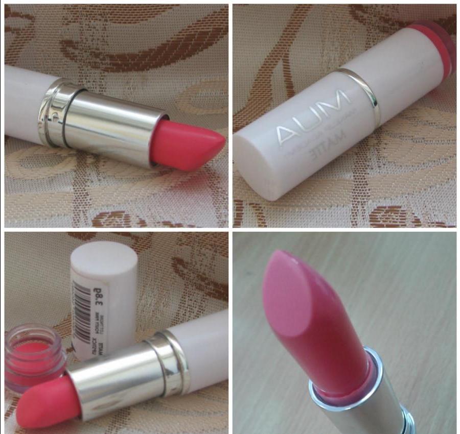 Sur le mat британке MUA Make Up Academy Matte Lipstick Pink Pouty - avis