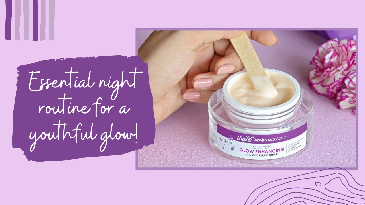 Glow Enhancing Night Repair Creme #nightcreme #skincare