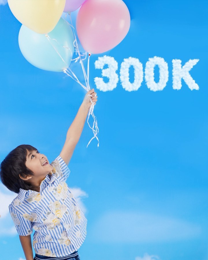 Hopscotch - We’re now 300K strong!!!!❤️❤️❤️
Thank you for all the love and for being a part of our Instagram family!💕
To celebrate this milestone, we have a very special giveaway coming up today! Stay...