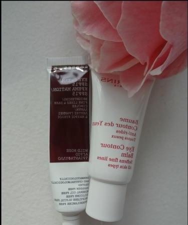 A post about the Korres and Clarins creams for young skin around eyes - review