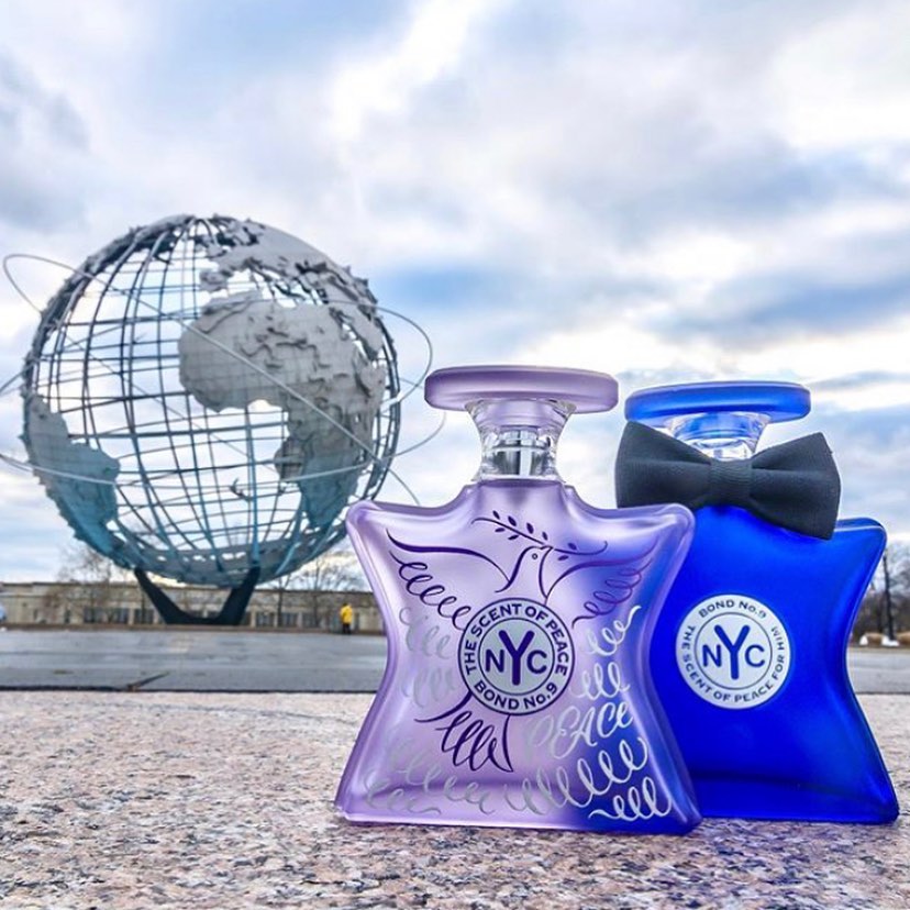 Bond No. 9 Fragrances - Today is International Peace Day. A day devoted to strengthening the ideals of peace, through observing 24 hours of non-violence and cease-fire.

Bond No. 9 is a proud sponsor...