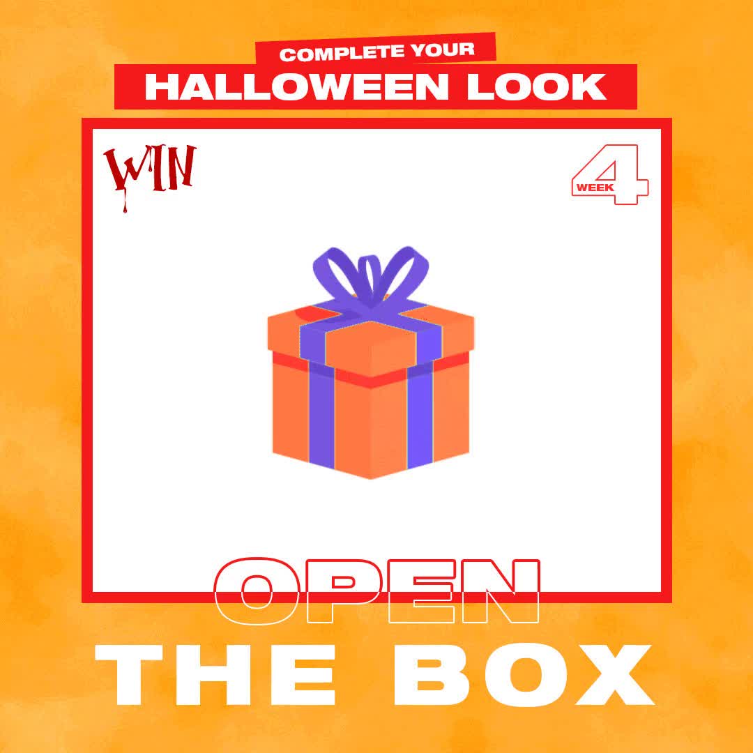 ZAFUL.com - Are you getting ready for Halloween? Time to OPEN the Week4 mystery box!⁣
Share with us your Halloween costume idea for a chance to win accessories to complete your outfit!⁣
10 lucky babes...