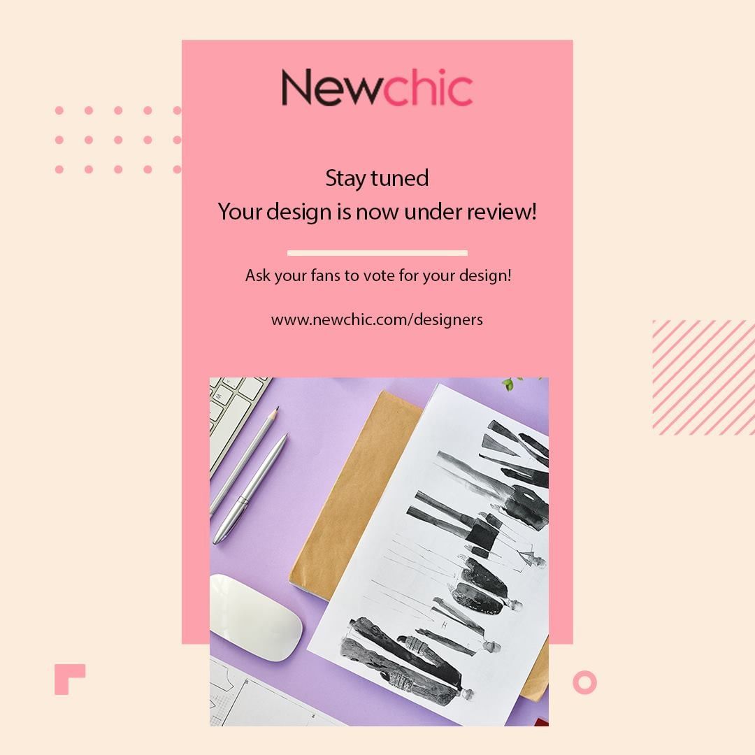 Newchic - We can't even express how happy, excited, proud, and hopeful we're feeling here at Newchic 💕 All the submissions we received served as a powerful reminder of our mission to put designers fir...