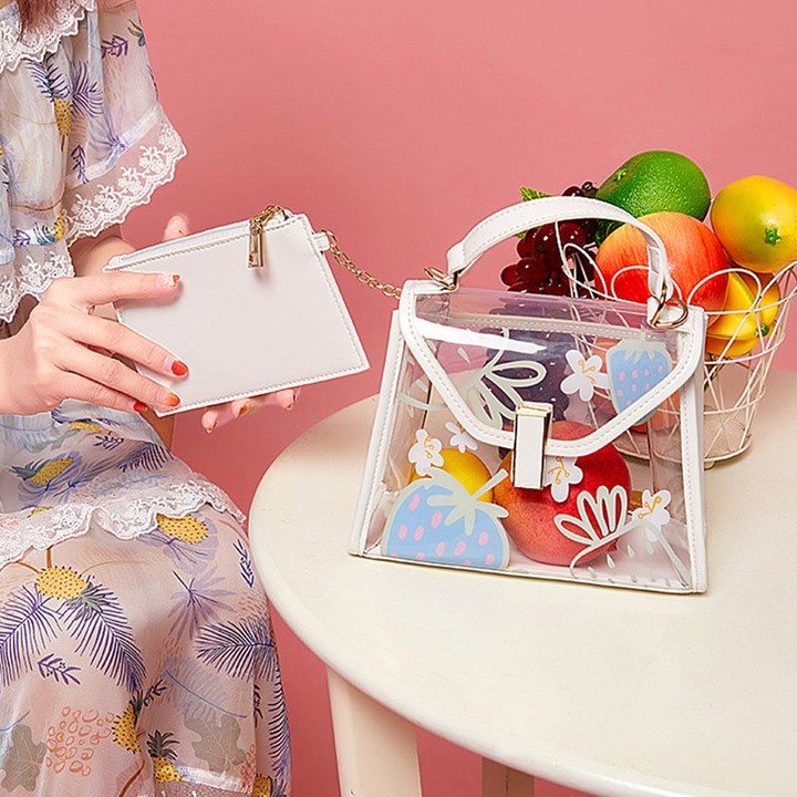 Newchic - Fruit Fashion #Newchic
👉ID SKUF66771 Tap bio link to see the product
💰Coupon: IG20
 #NewchicFashion #NewchicAnniversarySale #NewchicAnniversarySale2020 #NewchicAnniversary #transparentbag