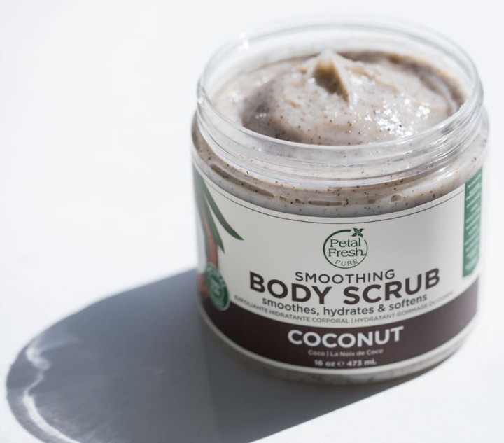 Petal Fresh® - OUT WITH THE OLD, IN WITH THE NEW!  Our Smoothing Body Scrub gently polishes away dead skin cells to reveal new soft, smooth and glowing skin.