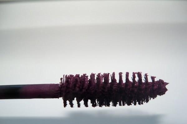 Тушь, не простая, а цветная! Летуаль Starlette mascara effet faux cits. №104 «bordeaux maria»