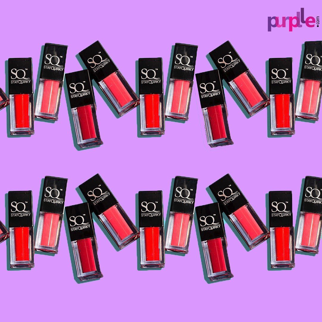 Purplle - It’s all about that pop of Color! 

Spread the magic of bold, bright hues with Stay Quirky Mini Liquid Lipsticks. This easy to glide on beauty gives consistent texture, velvetty finish and s...
