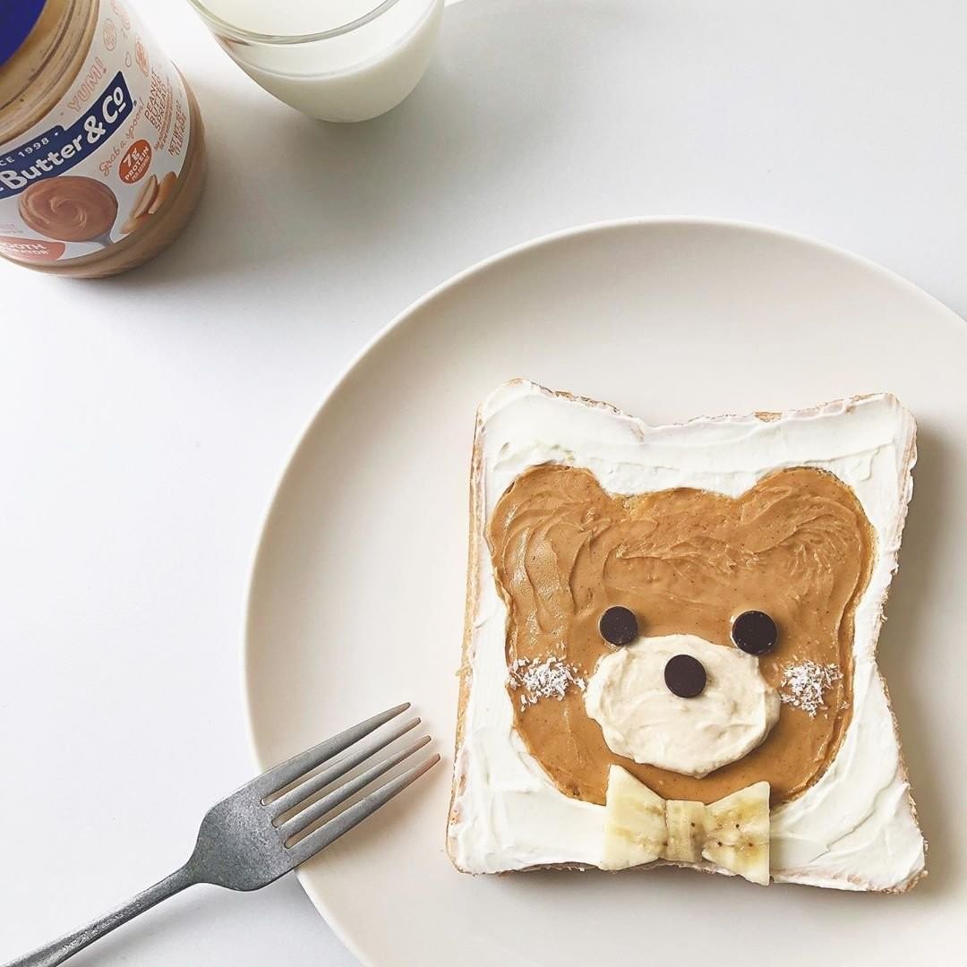 iHerb - OMG! This cute teddy bear toast featuring the @peanutbutterco Smooth Operator Peanut Butter Spread is almost too cute to eat. 

Thanks @shirokumaherb_hhh401 for letting us share your photo of...