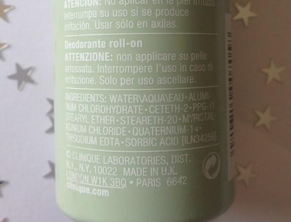 Clinique Roll On Anti-Perspirant Deodorant Шариковый Дезодорант - Антиперспирант