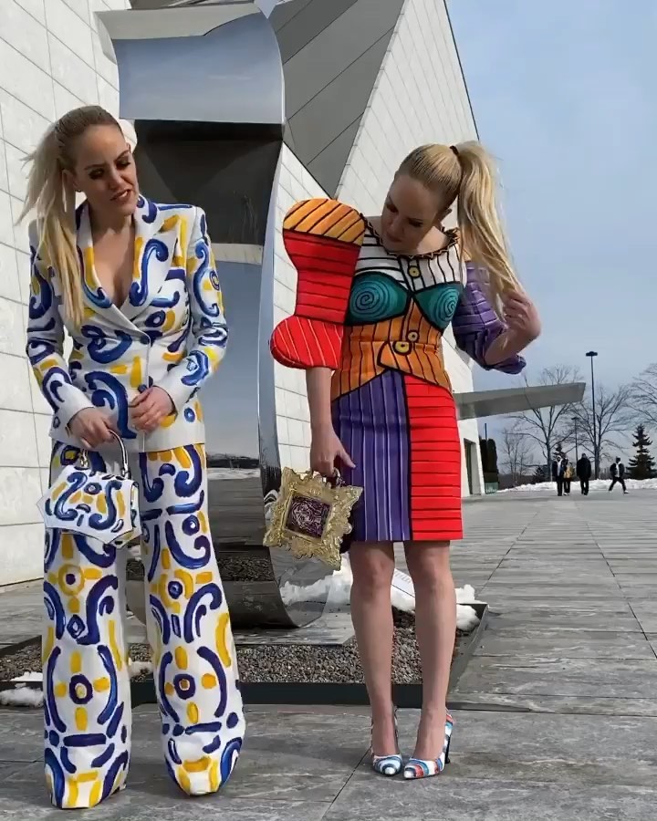 Moschino - HAPPY BIRTHDAY 🧡💛💚 @beckermantwins #moschino