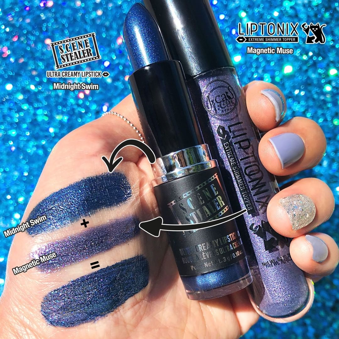 J. Cat Beauty - Okay how fun is this lip duo?! Who would rock these shades?!💙⁠
.⁠
.⁠
.⁠
#jcat #jcatbeauty #SceneStealerUltraCreamyLipstick #MUA #new #makeupartist #beauty #makeup #makeupaddict #makeup...