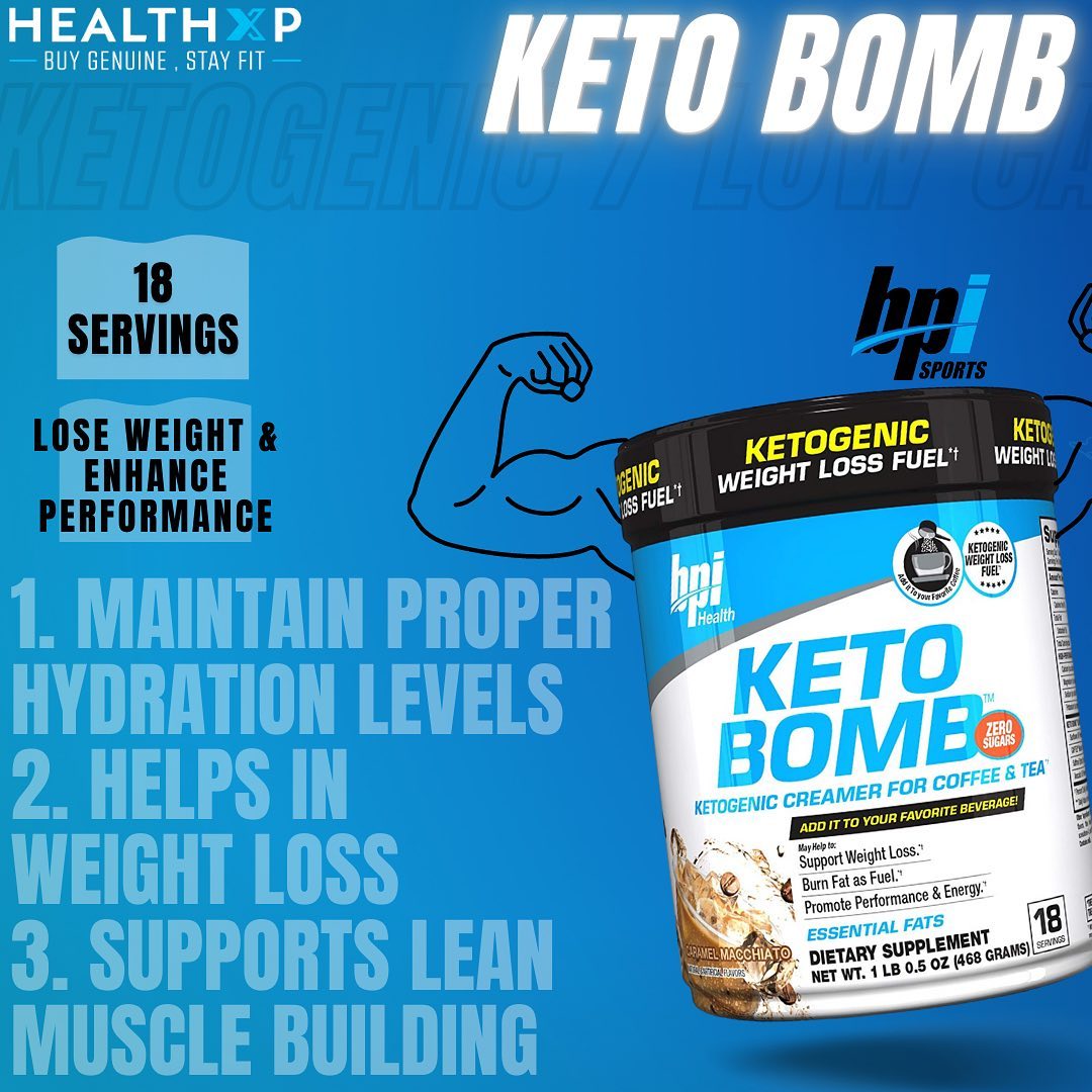 HealthXP® - BPI Sports’ performance-boosting creamer is designed for those that are following a ketogenic or low-carb diet and are looking to accelerate the body’s fat burning capabilities🚴🏻‍♀️
.
Hit...