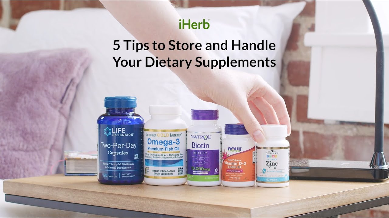 How to Store Your Supplements | iHerb